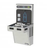 Halsey Taylor HydroBoost Drinking fountain & bottle filling station HTHBHAC9SS-NF-25ottle filling station
